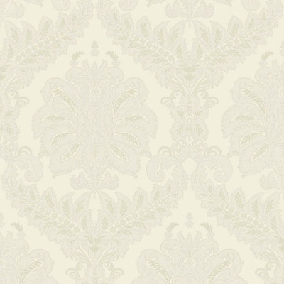 Ornamenta Collection Traditional Damask Wallpaper Roll