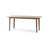 White Rectangular Sintered Stone tabletop Dining table-3113055