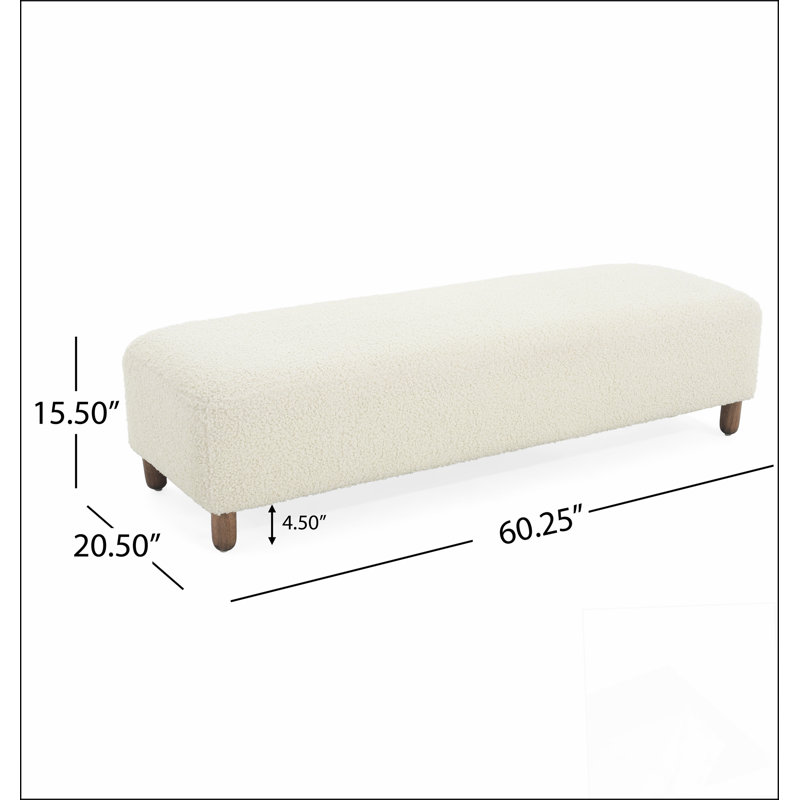 Repose-pieds confortable, une structure de base solide, confortable, durable et magnifique, Blanc