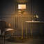 Waynesfield 157.5cm Polished Traditional Floor Lamp-1757962393-1757962399