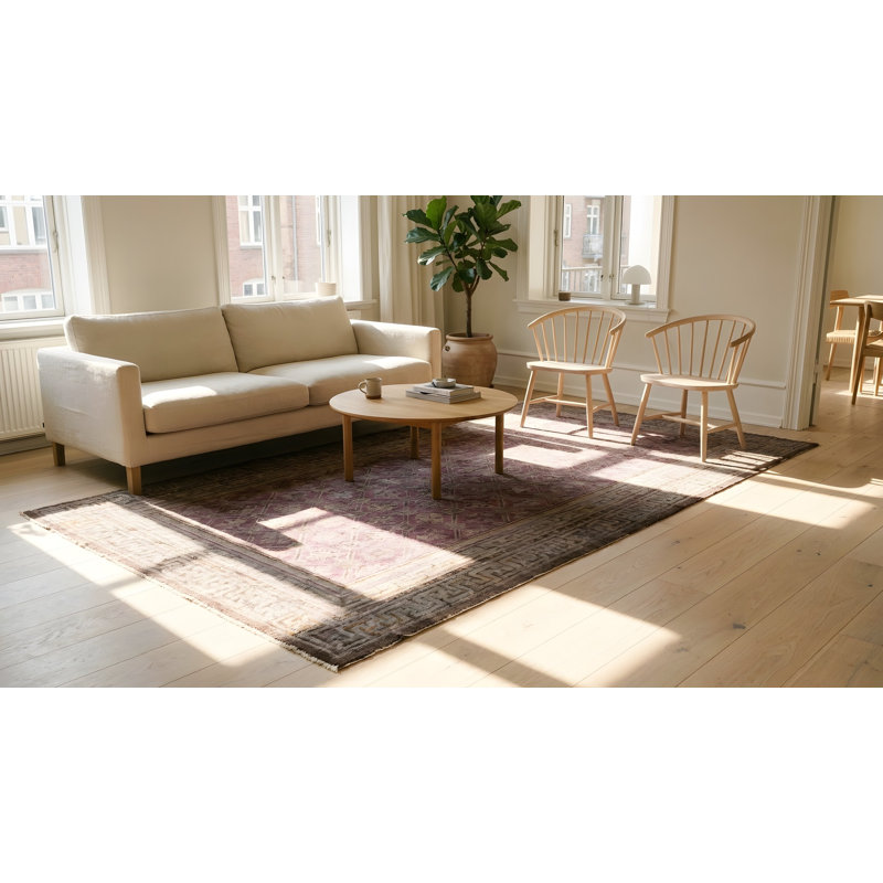 Tapis antique grand chinois - Baotou