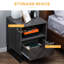 40cm W Engineered Wood Bedside Table-149374441