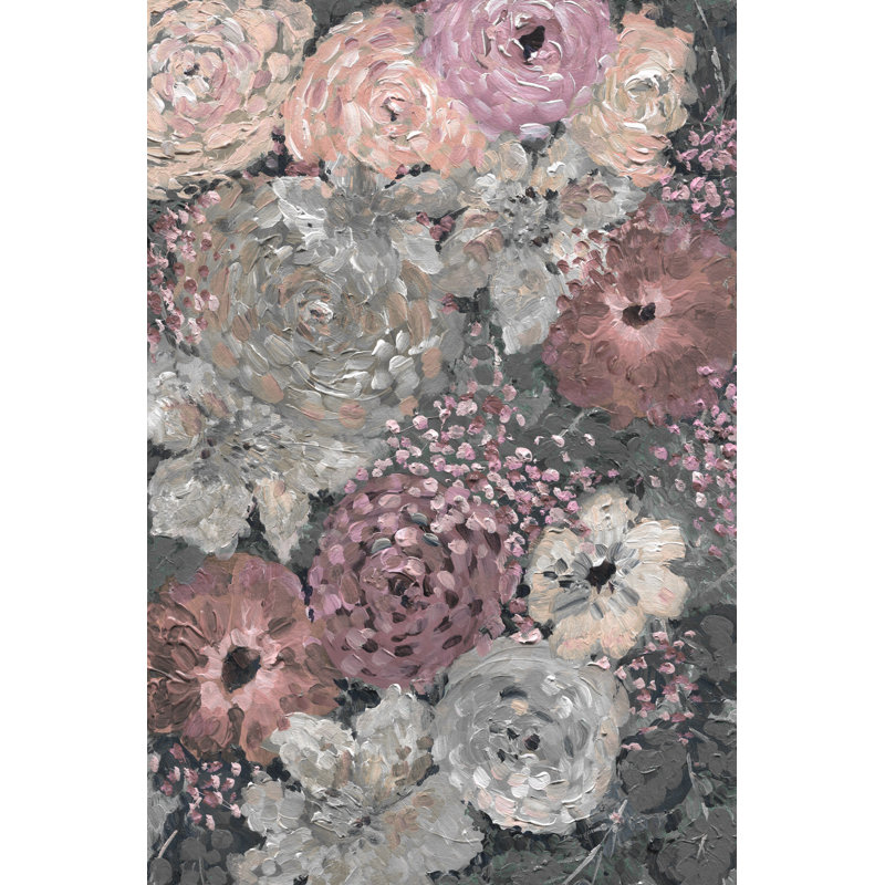 « equilibrar », reproduction de peinture à l’acrylique sur toile tendue, H 36 po x l 24 po x P 1,5 po