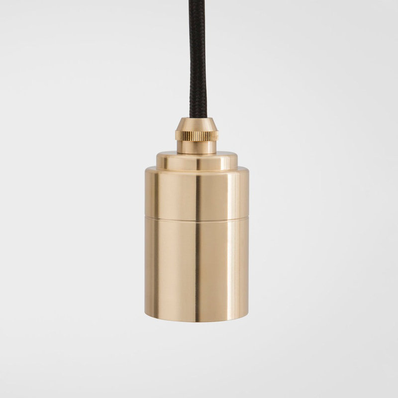 1 - Light Pendant, Brass