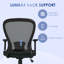 Abdera Desk Chair PU Leather Office Chair Adjustable Height