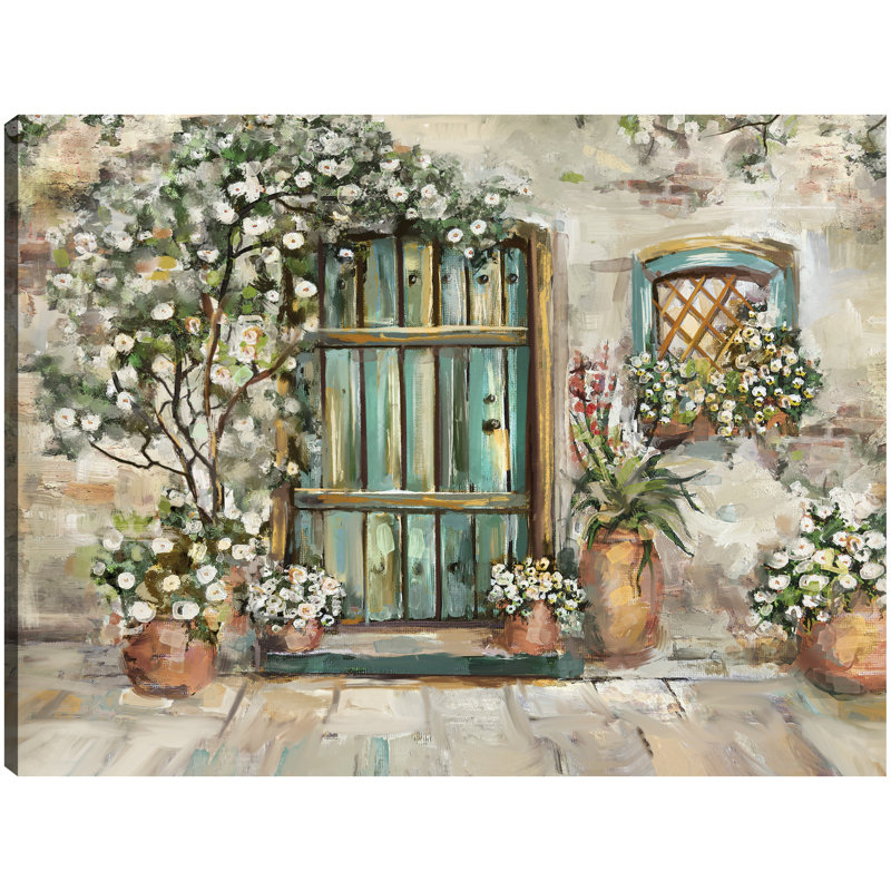 «Bella Casa II» par Studio Arts, reproduction d'art sur toile, Toile tendue, H 27 po x l 36 po x P 1,5 po