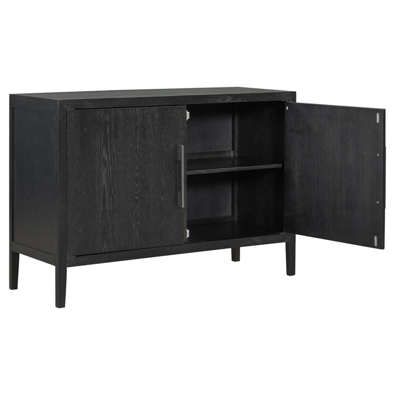 Zuliana 47.2'' Console Table, Black