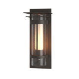 Torch Seeded Glass Outdoor Flush Mount