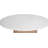 Oakhill 47" Genuine Marble Pedestal Dining Table