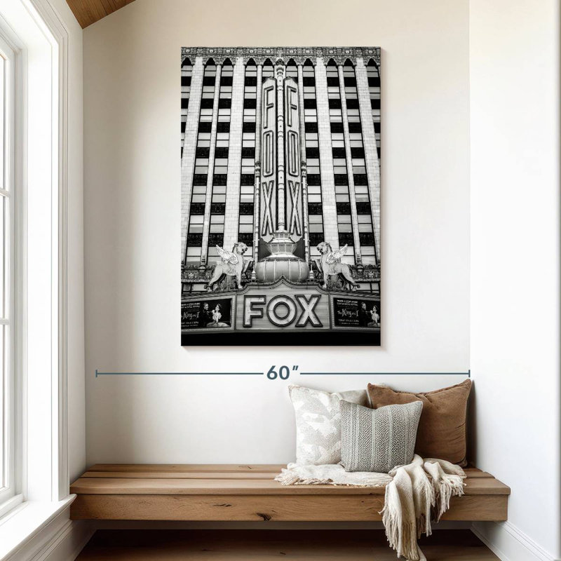 Aime Fox Theater, 48" H x 32" W