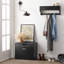 Helmy Faux Leather Upholstered Storage Bench-1825193681