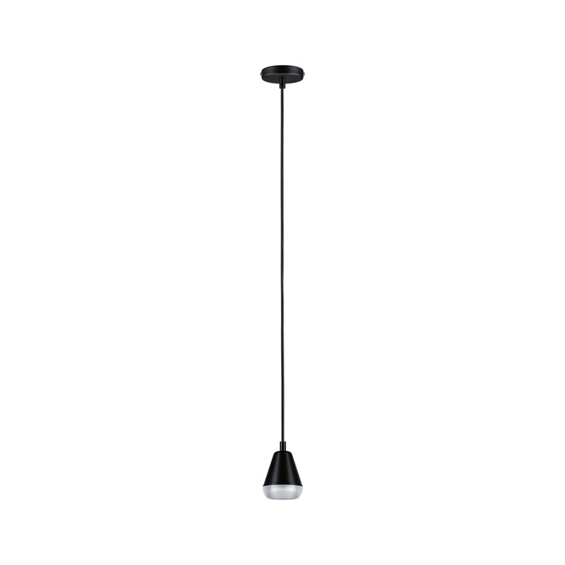 1 - Light Pendant, Black