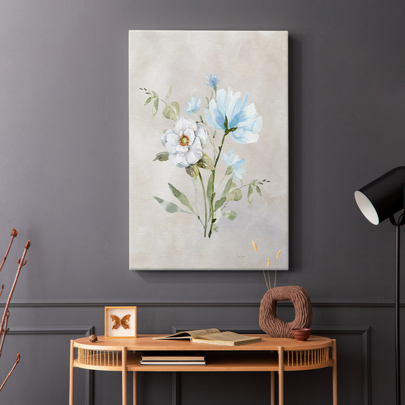 Détail dans le pré II - Cavas enveloppés de galerie, H 36 po x l 24 po