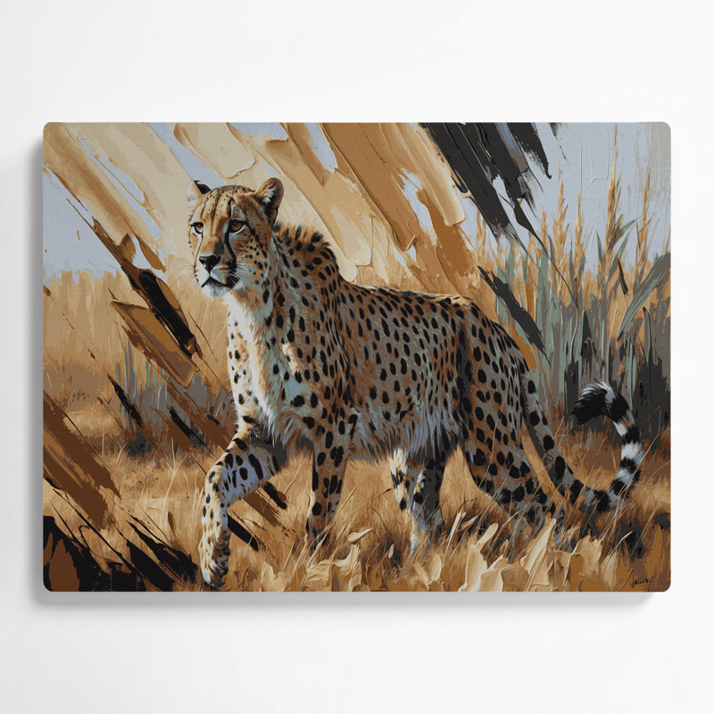 Art mural en métal Big Cats, H 20 po x l 30 po