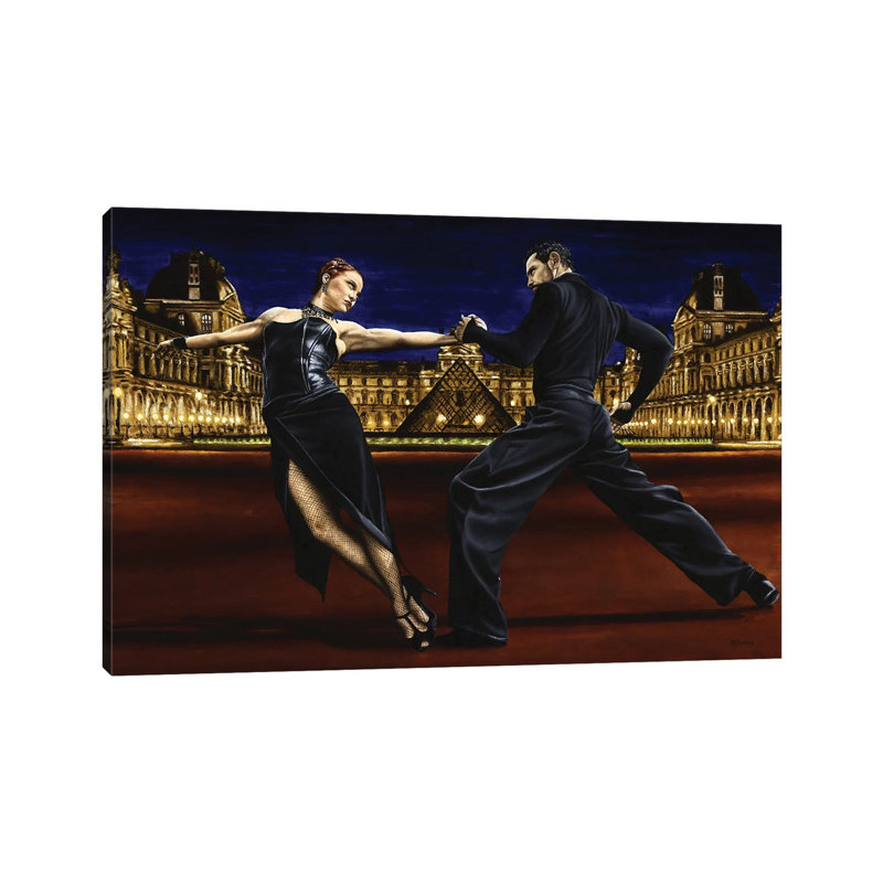 «Last Tango in Paris», impression sur toile tendue, H 40 po x l 60 po x 1,5 po