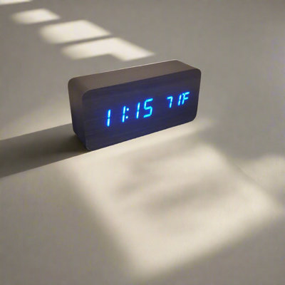 Sleek Digital Alarm Clock