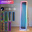 Armoire à bijoux pivotante à 360° avec éclairage RVB, armoire à bijoux verrouillable