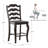 Fortville Solid Wood Counter/Bar Stool-653995397-653995394