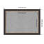 Tableau magnétique encadré brun clair martelé martelé-95846206