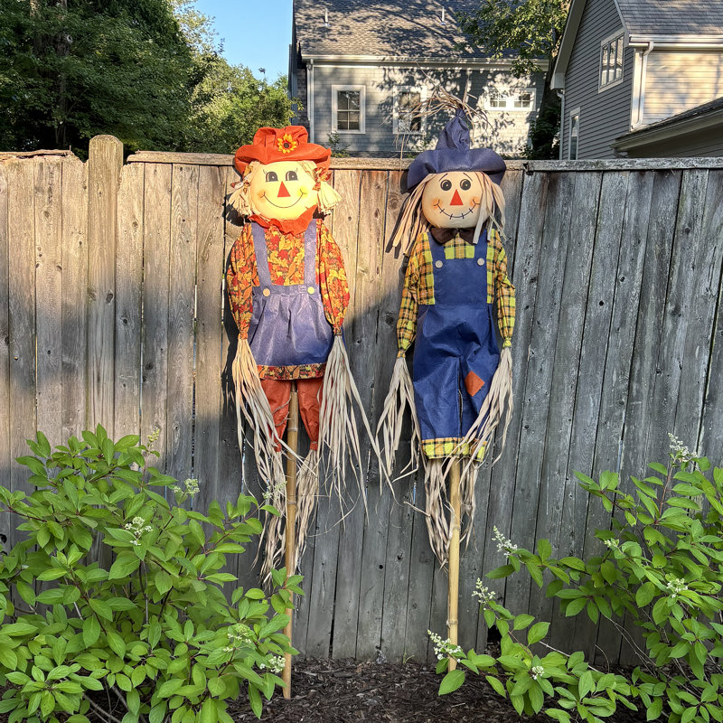 Ensemble de 2 poteaux de jardin 80 po