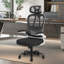 Sponge Office Chair with Headrest-2143326274