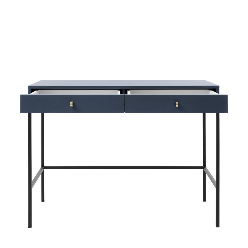 Hankey 104 cm W Console Table, Navy blue