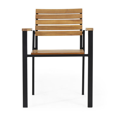 Chaise en bois et métal Laris