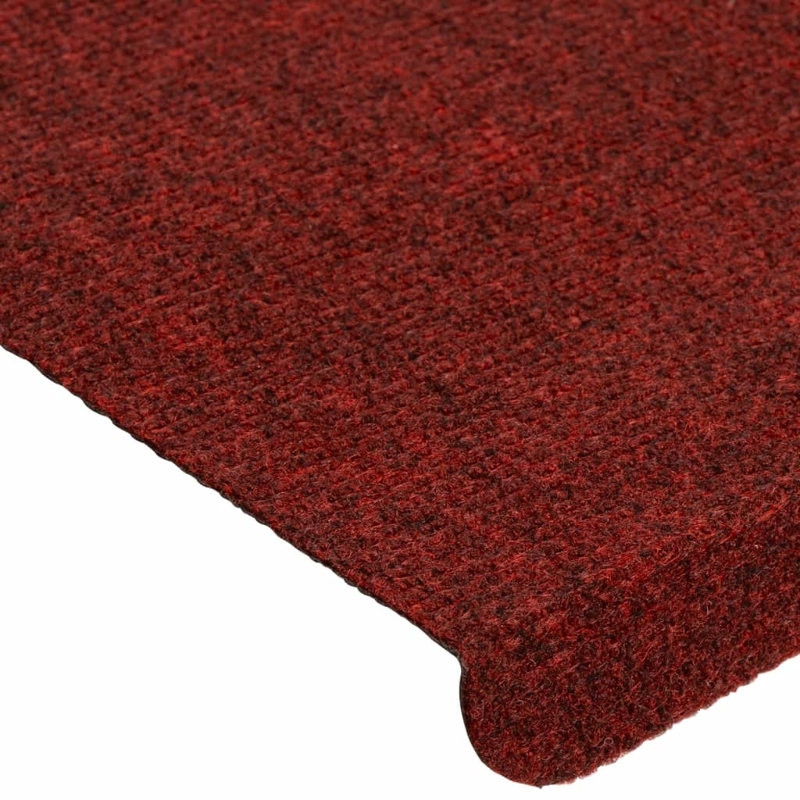 Jalesa Stair Tread, Rectangular 24.5cm x 65cm, Red