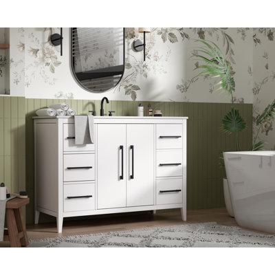 48 Inch Single Bathroom Vanity