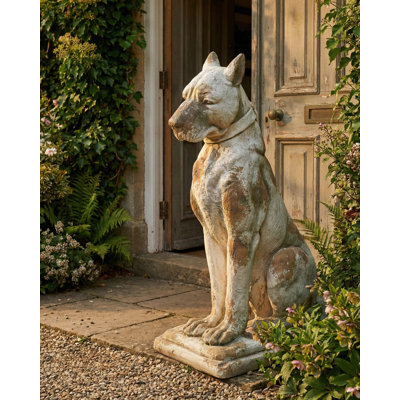 Animals Ceramic / Porcelain Garden Statue