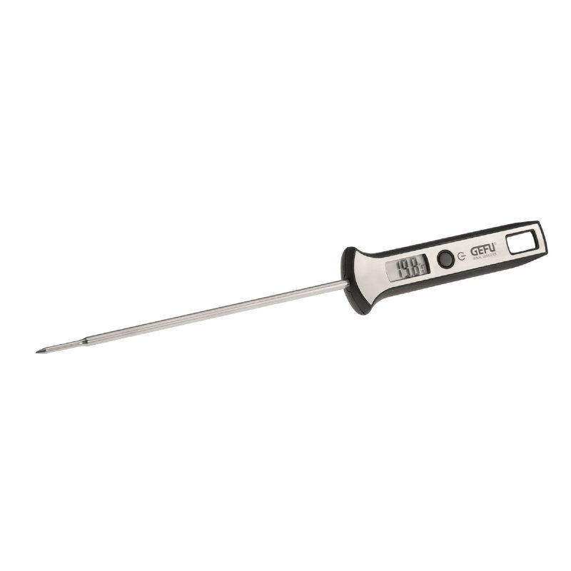 Gefu Stainless Steel Digital Thermometer - Silver