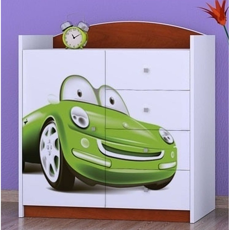 Nieman Kids 4 - Drawer Combo Dresser, Brown