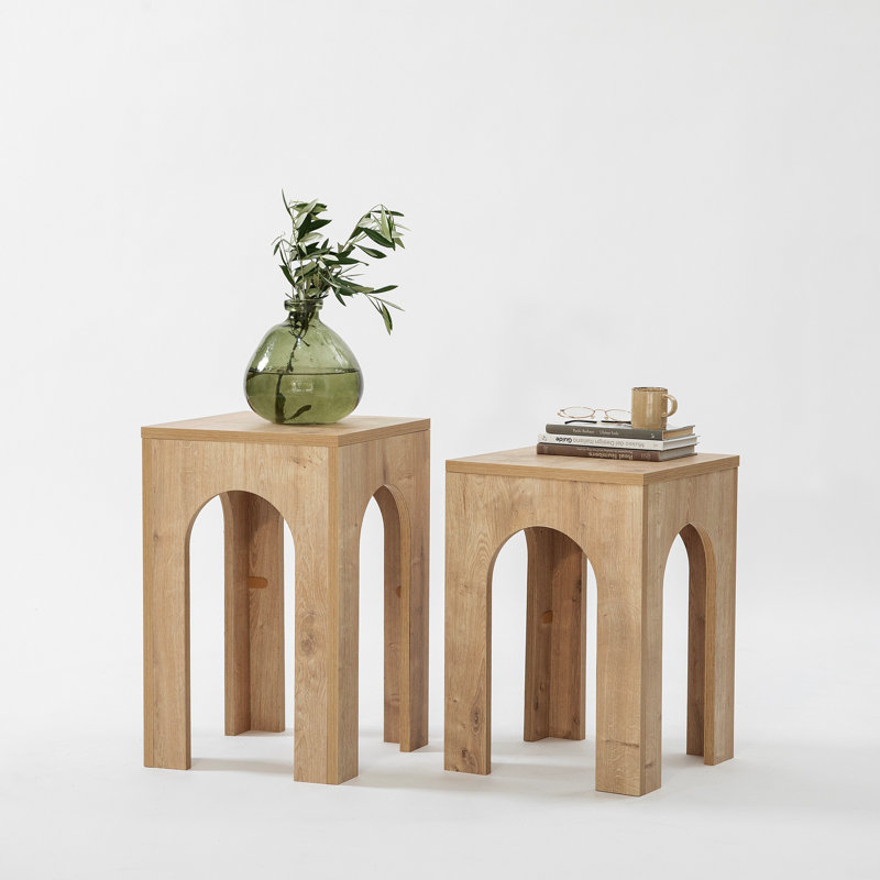 Coffee Table Set, Oak