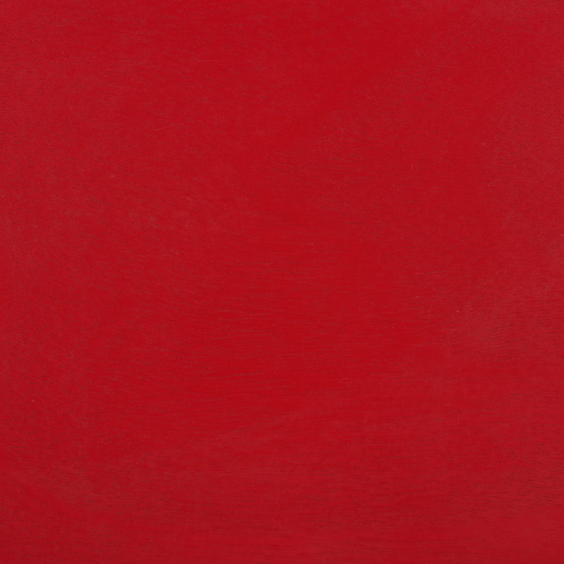End Table, Bright Red