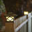 Low Voltage Solar Powered Integrated LED Fence Post Cap Light 4 In. X 4 In. Pack