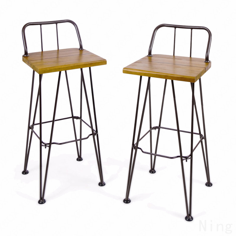 Tabouret de bar 2 pièces 2 pièces