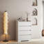 Commode 4 tiroirs, commode sans poignée-711258433
