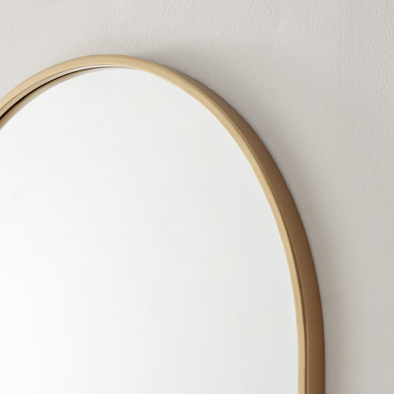 Miroir de maquillage / rasage Adilena, Or