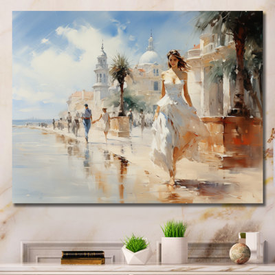 " Spain Seaside Promenade In Toledoin "