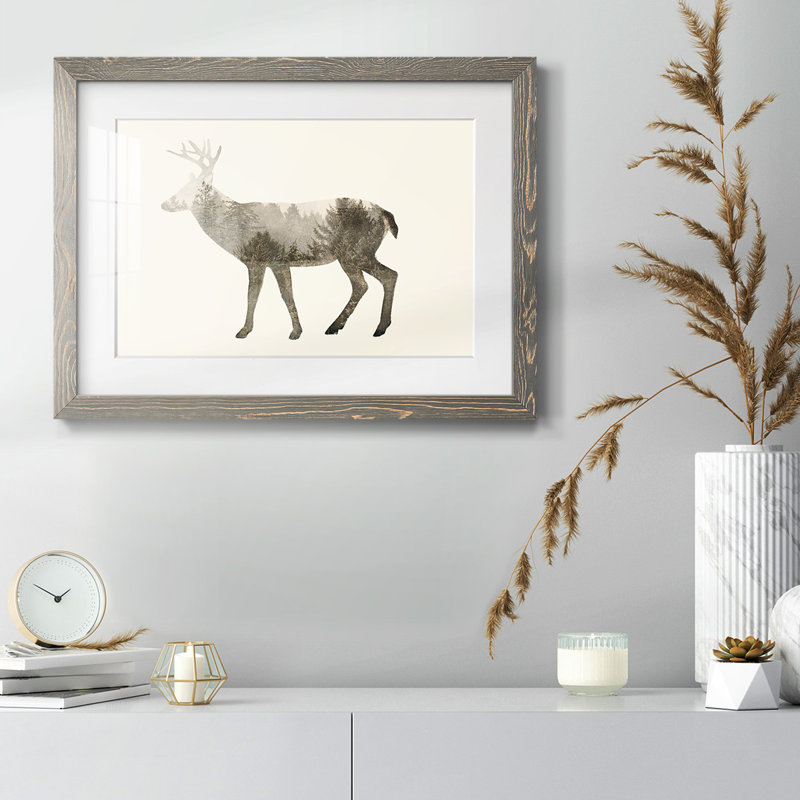 The Wilderness IV, Gris, H 18 po x l 26 po x P 1,5 po