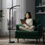 Lavish Home Adjustable LED Floor Lamp with Bendable Neck - Full Spectrum Natural Sunlight LED Lamp for Bedroom and Living Room - Reading, Craft, and Esthetician Light