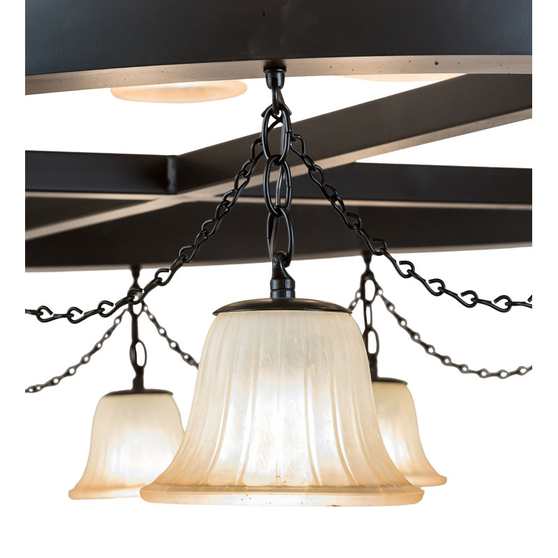 Cretella 108 - Light Dimmable Tiered Chandelier