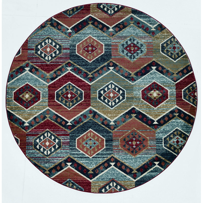 Tapis rouge Mara, Rond 7 pi 10 po
