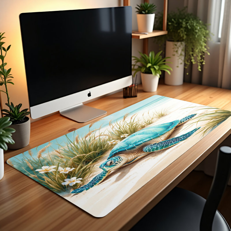 Polyester Desk Pad, 31.5x15.5