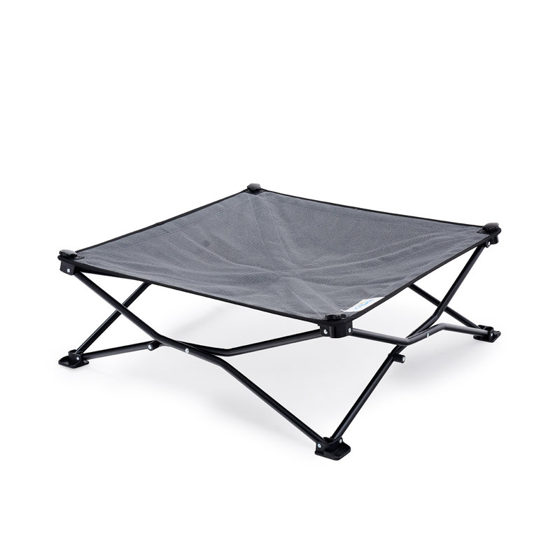 Polyester Pet Bed, 8" H x 30" W x 30" D, Gray