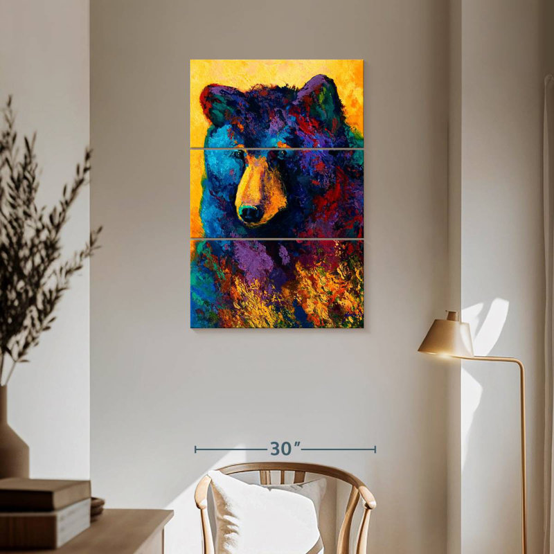 Brampt Bear Pause, H 57 po x l 36 po