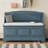 Shoe Bench, Retro Shoe Storage Bench with Safe Soft-Close Devices, Storage Chest with Hidden Storage and Cushion for Entryway, Hallway, Living Room-119499607