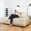 Chaise longue spacieuse pour l'intérieur en similicuir-108495469