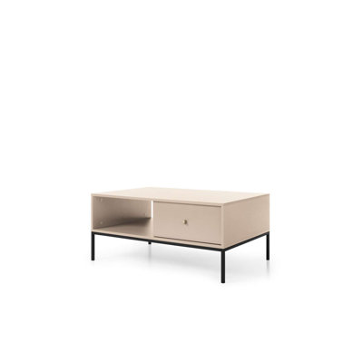 Aaliah Four Leg Coffee Table with Storage