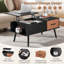 Lift Top Coffee Table with Storage